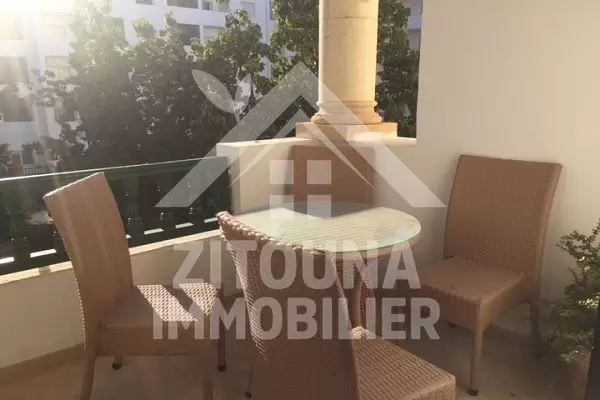 A louer un bel appartement meublé à La Marsa Plage