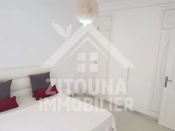 A louer un appartement meublé ou non meublé à Aouina