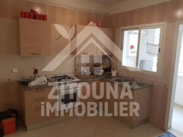 A louer un appartement meublé ou non meublé à Aouina