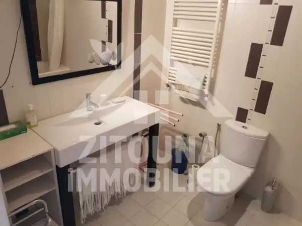 A louer un appartement meublé à Gammarth