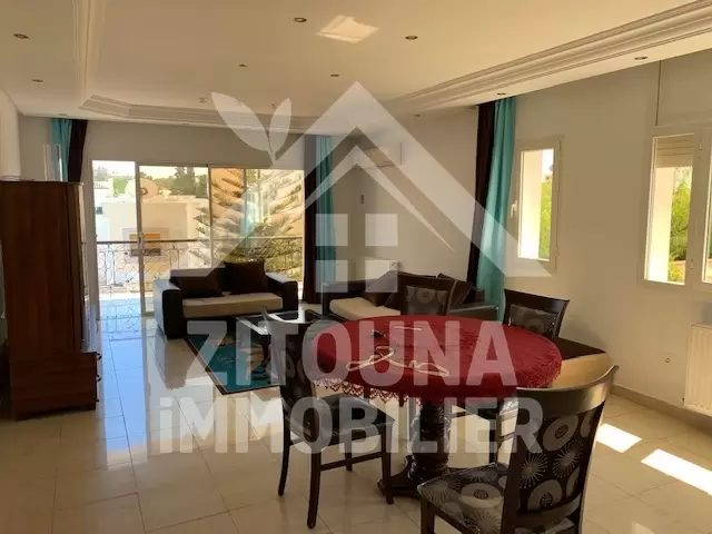 A louer un bel appartement meublé à la Marsa Saada