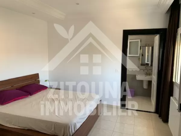 A louer un bel appartement meublé à la Marsa Saada