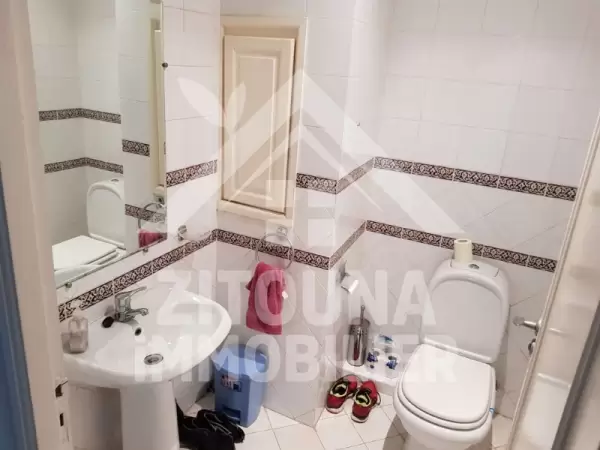 A louer un appartement meublé avec vue sur Mer à la Marsa Plage