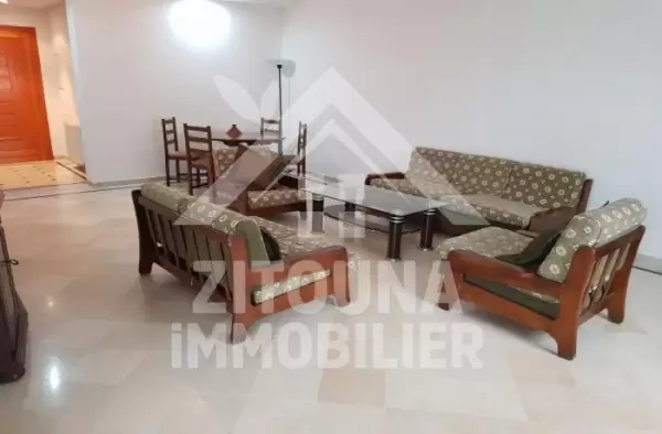 A louer un bel appartement meublé à la Marsa Plage