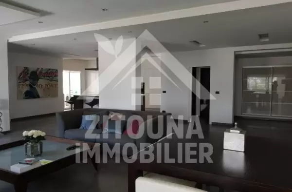 A louer un bel appartement dans une résidence gardée à la Marsa Plage