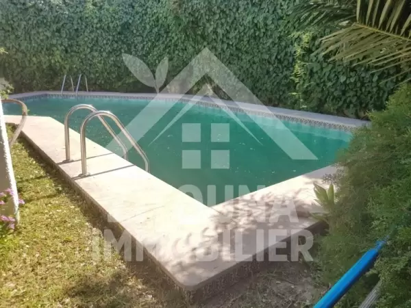 A louer une villa à la Marsa