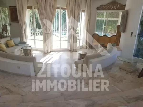 A louer une villa à la Marsa