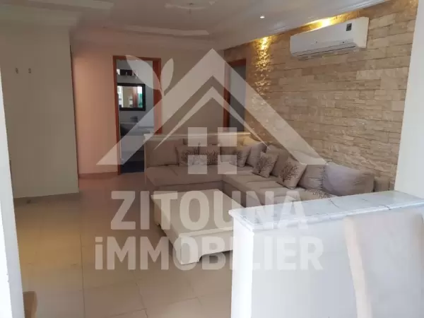 A louer un bel appartement meublé à La Marsa Ville