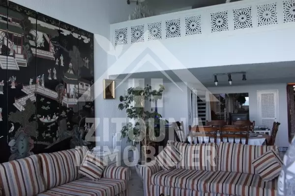 Magnifique Appartement meublé sur la colline de sidi dhrif