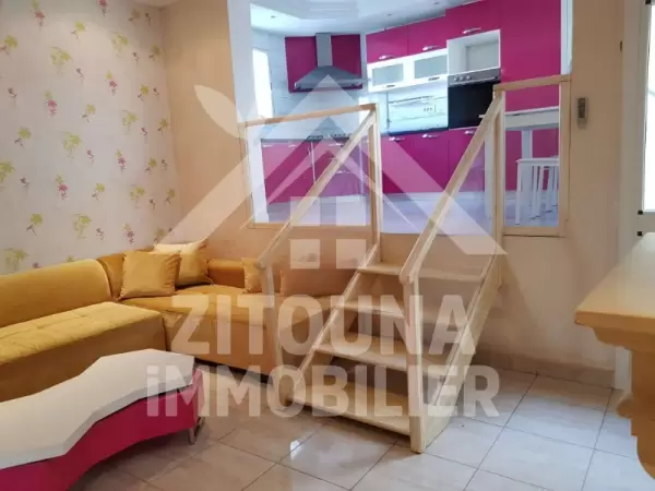 A louer un appartement s2 meublé a la Marsa Ville