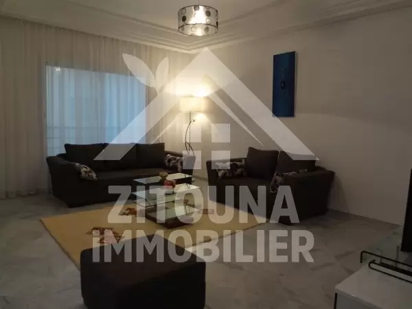 Appartement richement meublé