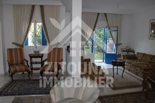 Maison meublée à louer à la Marsa