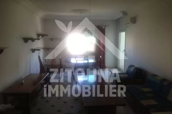 A louer bel appartement meublé à Ain Zaghouan