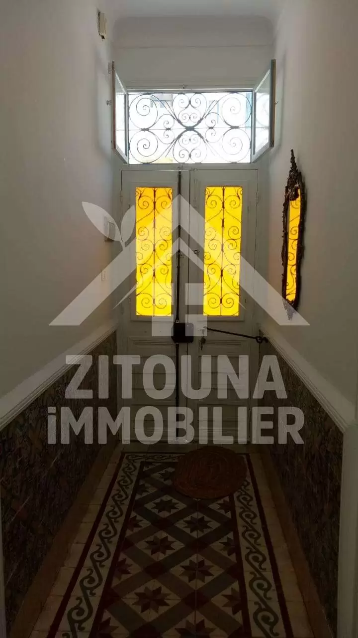 A louer un bel appartement meublé à la marsa plage (4137)