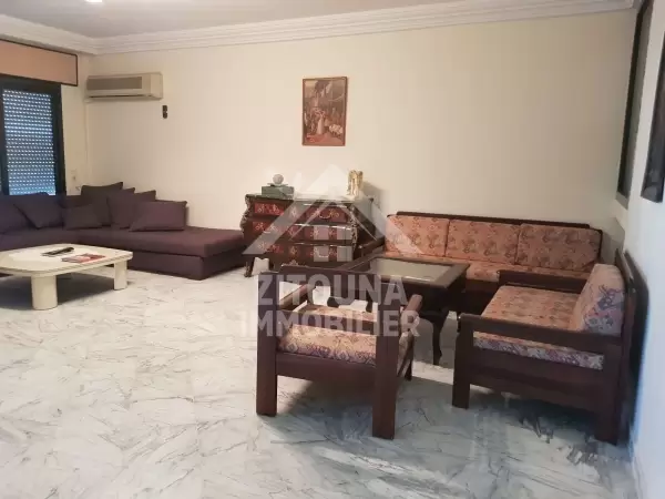 A louer un étage de villa à La Marsa Nassim (4031)