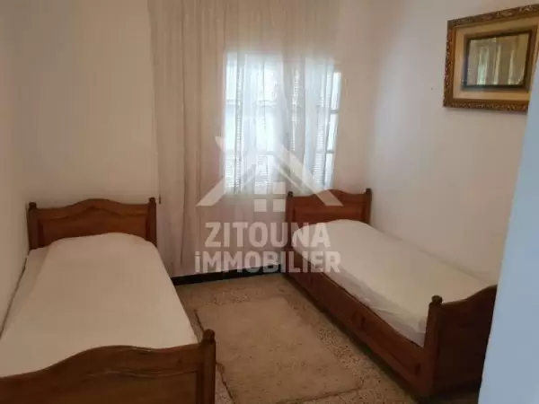A louer un RDC de villa à la marsa