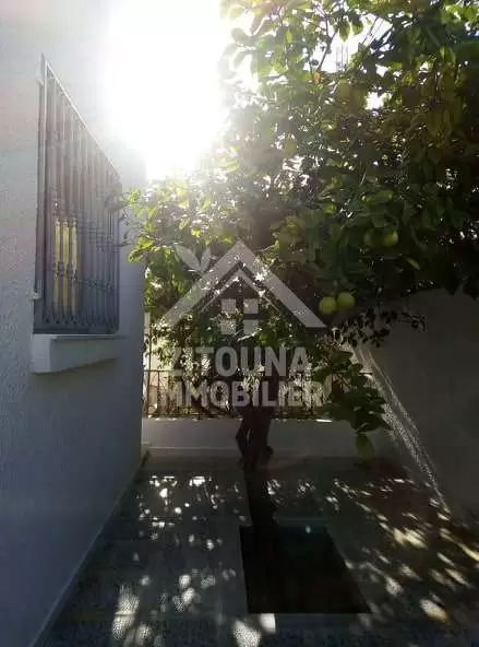 A louer un rez de chaussée de villa à La Marsa