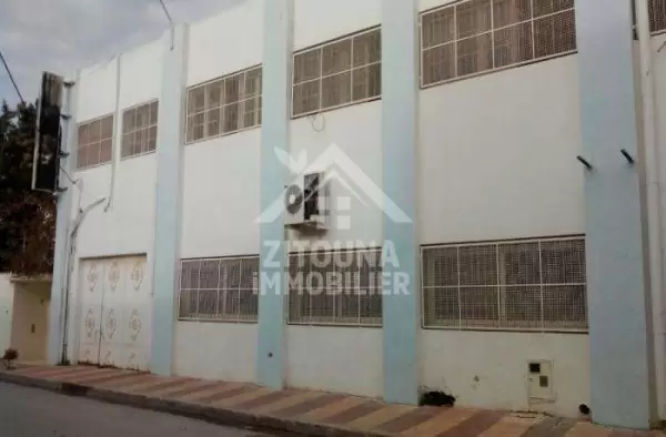 immeuble fond et mur à la soukra