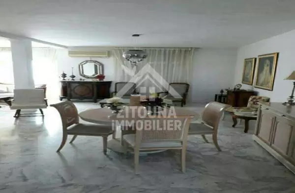 A louer un appartement meublé à la Soukra