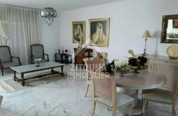 A louer un appartement meublé à la Soukra