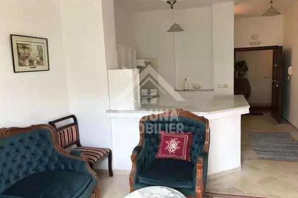 A louer un appartement s 1 meublé à la Marsa Plage dans une résidence gardée