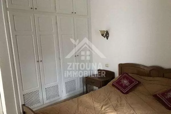 A louer un appartement s 1 meublé à la Marsa Plage dans une résidence gardée