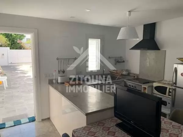 A louer un bel appartement meublé à la Marsa Cube