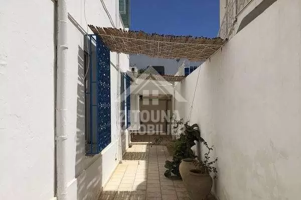 Rez de chaussée de villa à louer à Sidi Bou Said (3128)