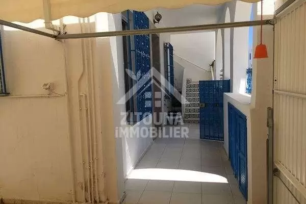 Rez de chaussée de villa à louer à Sidi Bou Said (3128)