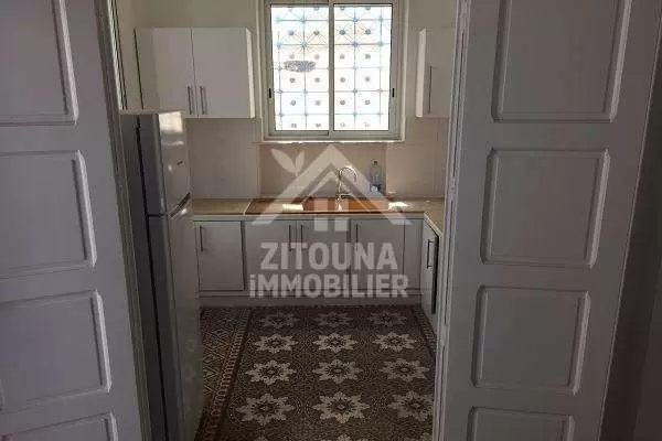 Rez de chaussée de villa à louer à Sidi Bou Said (3128)