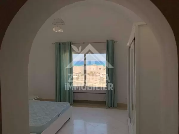 A louer un bel appartement meublé avec vue sur mer à hammamet (4093)