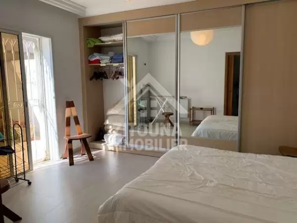 Bel appartement meublé à louer à la marsa Sidi Abd aziz (4100)