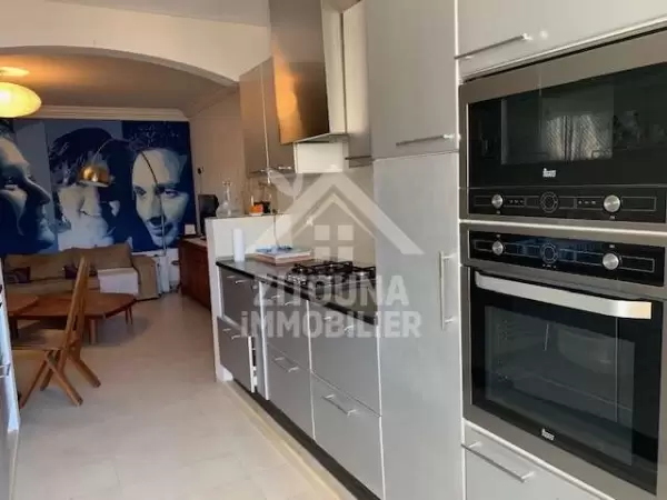 Bel appartement meublé à louer à la marsa Sidi Abd aziz (4100)