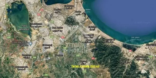 une bonne opportunité à ne pas rater , terrain à vendre très bien placés à Mornag(4109)