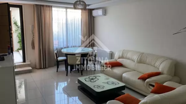 A louer un bel appartement meublé à la marsa plage (4141)