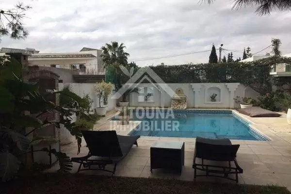 Location rez de chaussée de villa à La Marsa les pins