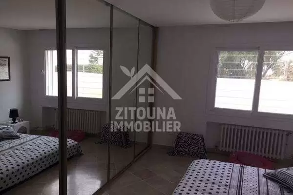 Location rez de chaussée de villa à La Marsa les pins