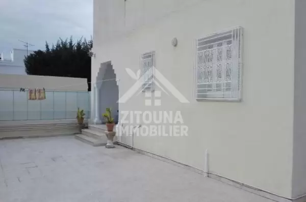 A louer un Rez de chaussée de villa à la Marsa 2969