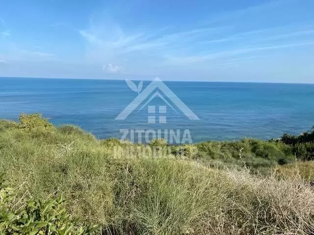 à vendre un terrain pied dans l'eau proche de la Marina de Gammarth 4239