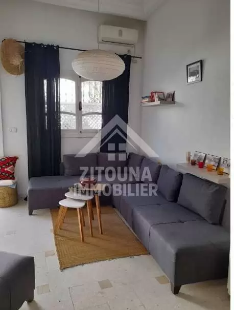 A louer un beau duplex situé au RDC à La Marsa ville