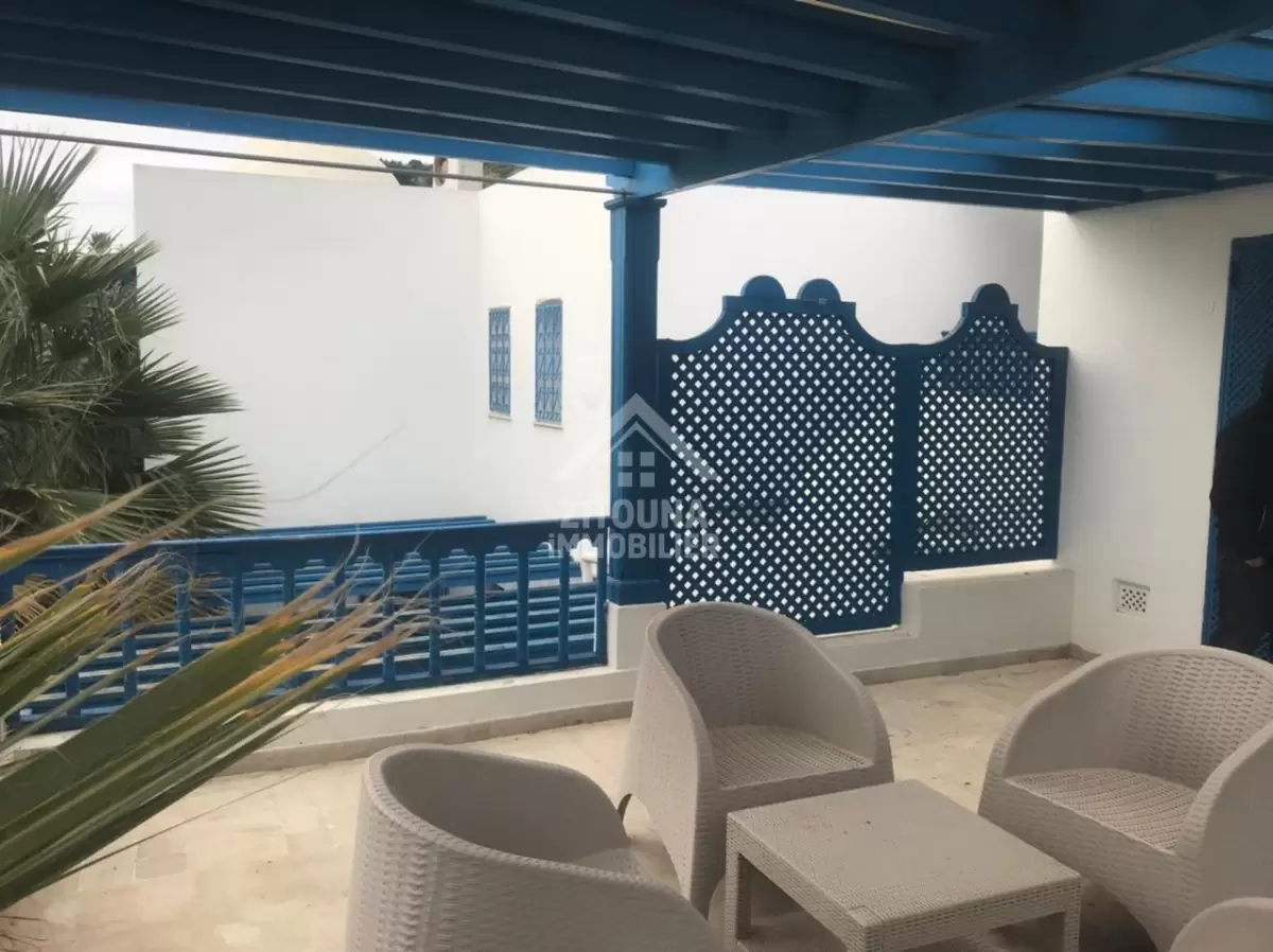 A louer un beau duplex avec vue panoramique sur la mer à Sidi Bou Said