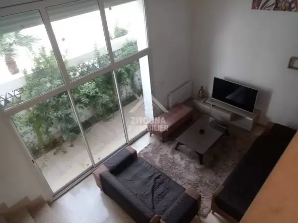 A louer un beau duplex meublé jamais habité à Sidi Daoud