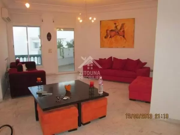 A louer un bel appartement meublé à La Marsa