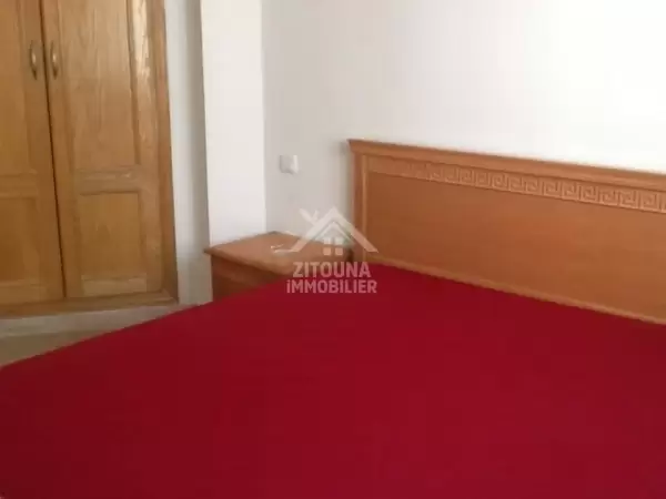 A louer un appartement meublé à cité khalil la marsa