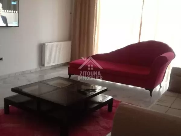 A louer un appartement meublé à cité khalil la marsa