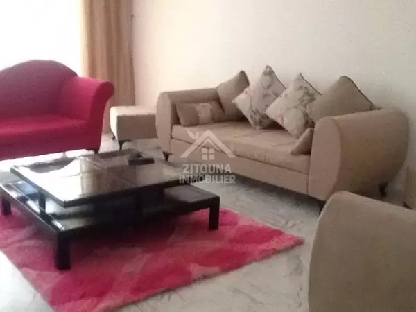 A louer un appartement meublé à cité khalil la marsa