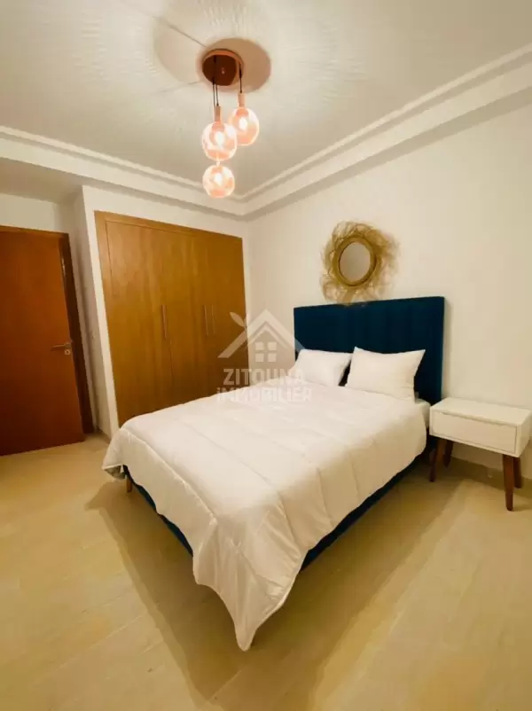 A louer un coquet appartement S+3 richement meublé à cité ghazela Ariana