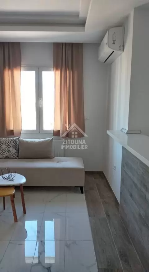 A louer un coquet appartement s+1 meublé à Ain Zaghouan