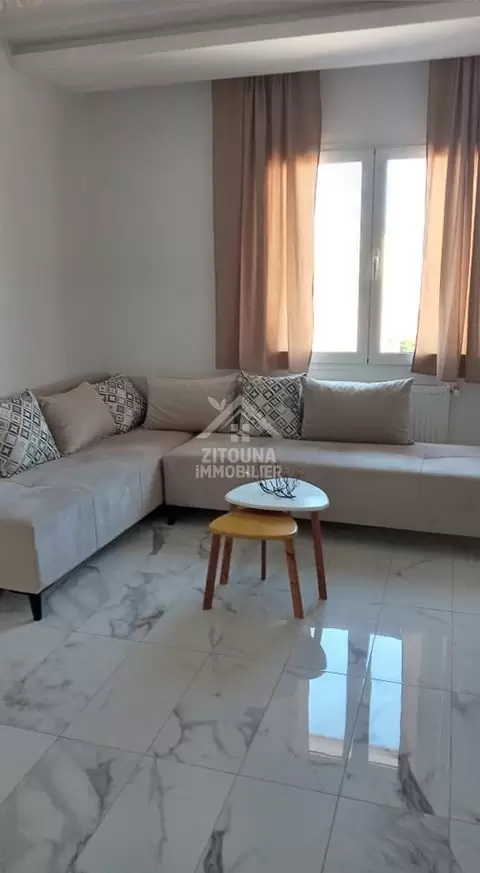 A louer un coquet appartement s+1 meublé à Ain Zaghouan