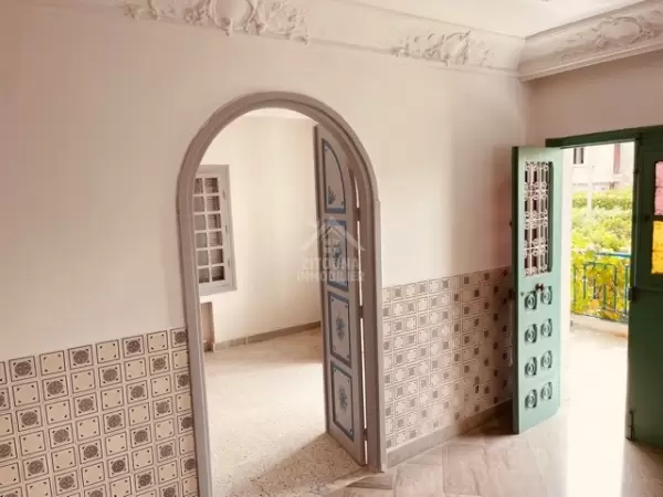 A louer un bel étage de villa au cœur de la Marsa ville